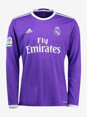 Real Madrid 16/17 Long Sleeves Away jersey