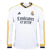 Real Madrid 23/24 Long Sleeves Home Jersey